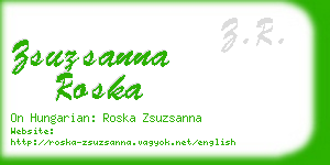 zsuzsanna roska business card